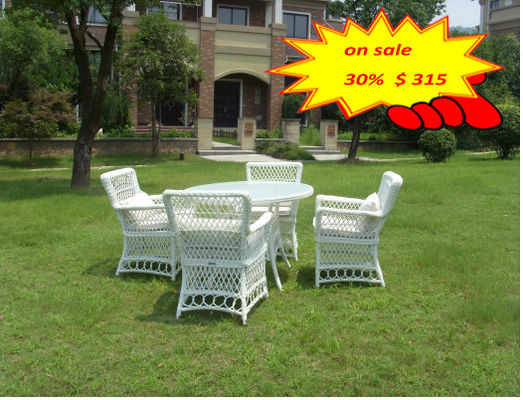 5pcs Rattan Garden Dining Sets / Outdoor Rattan Garden Furniture Sets